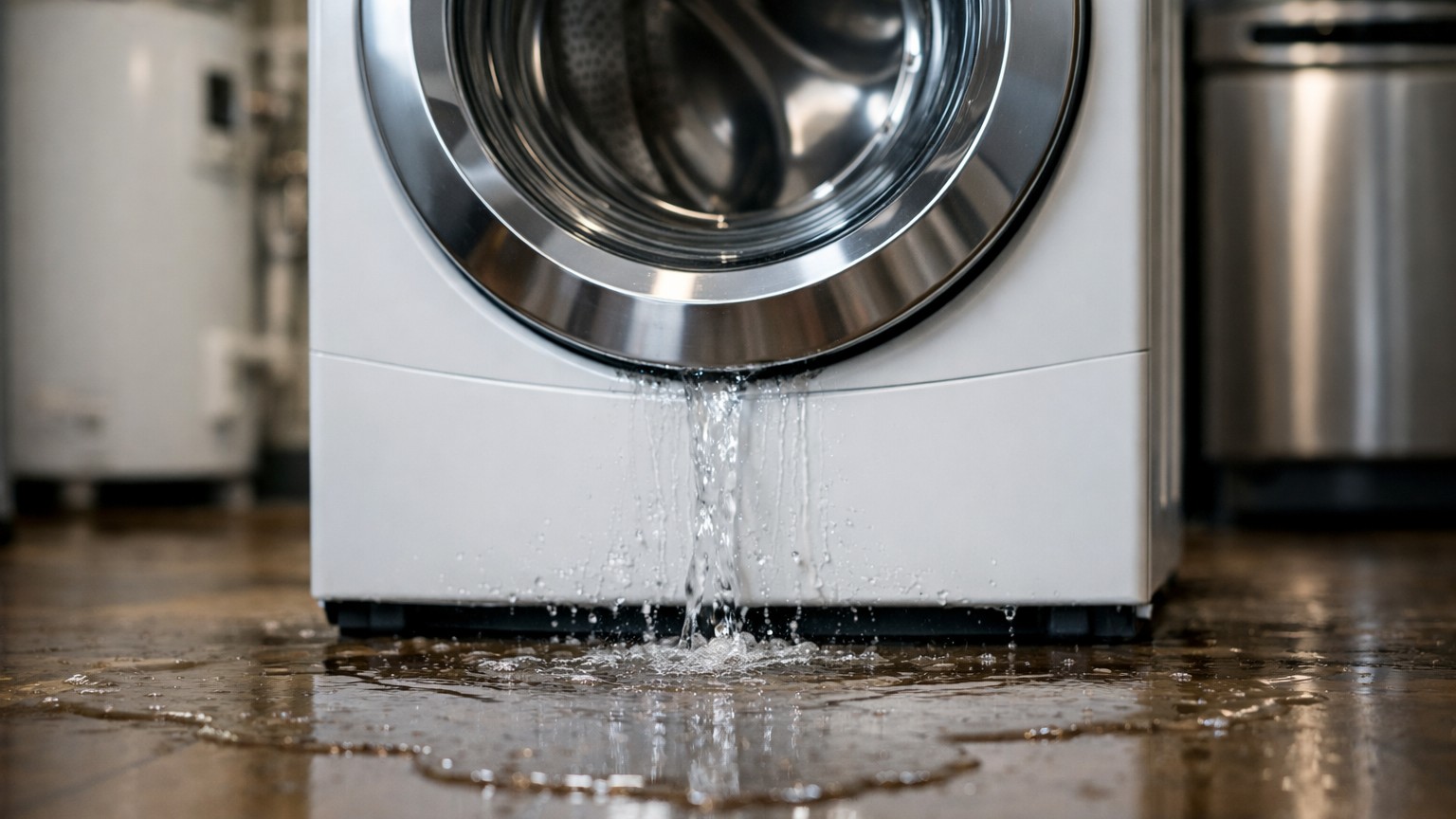 Plumbing overflow causing water damage