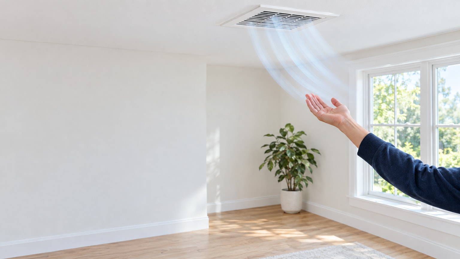 Home ventilation to prevent mold