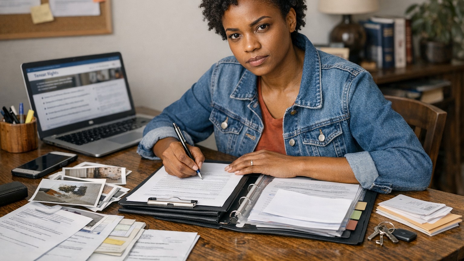 Tenant requesting repairs from a landlord