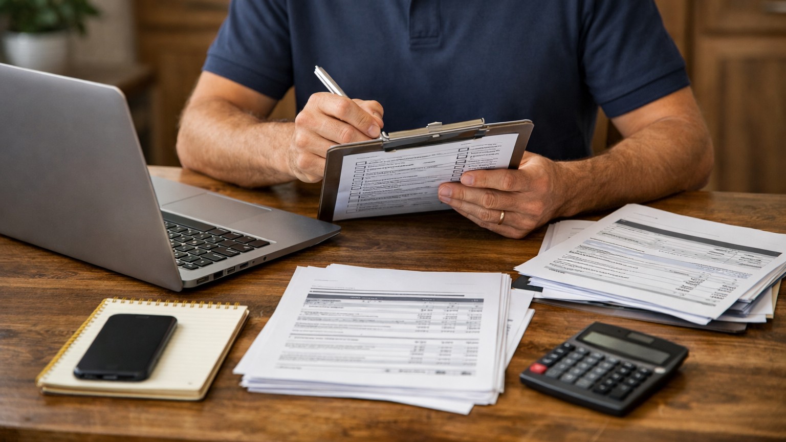 Planning documents and checklist for mold remediation project