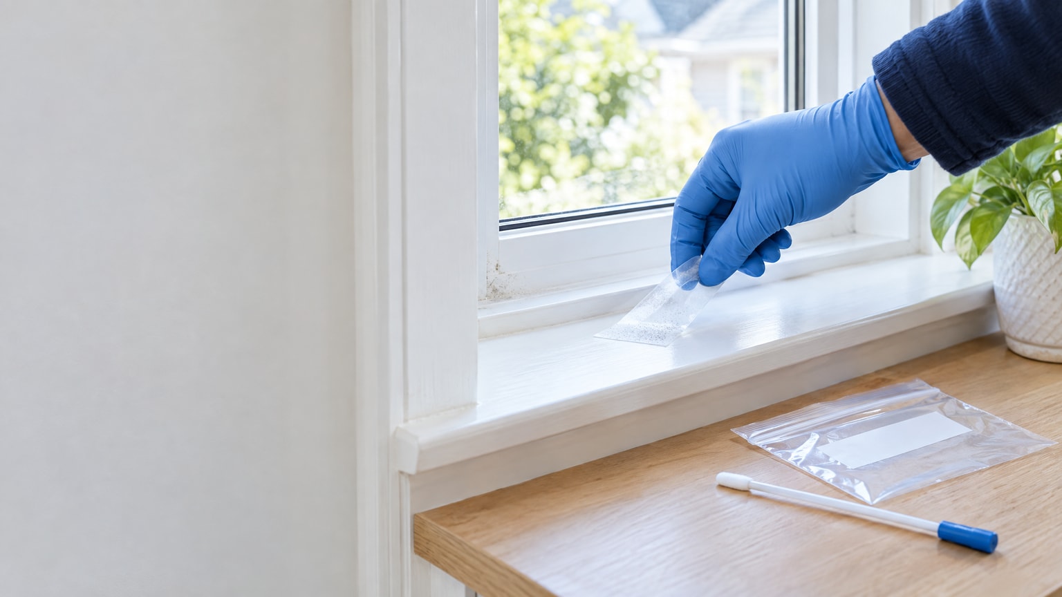 Mold surface sampling and testing