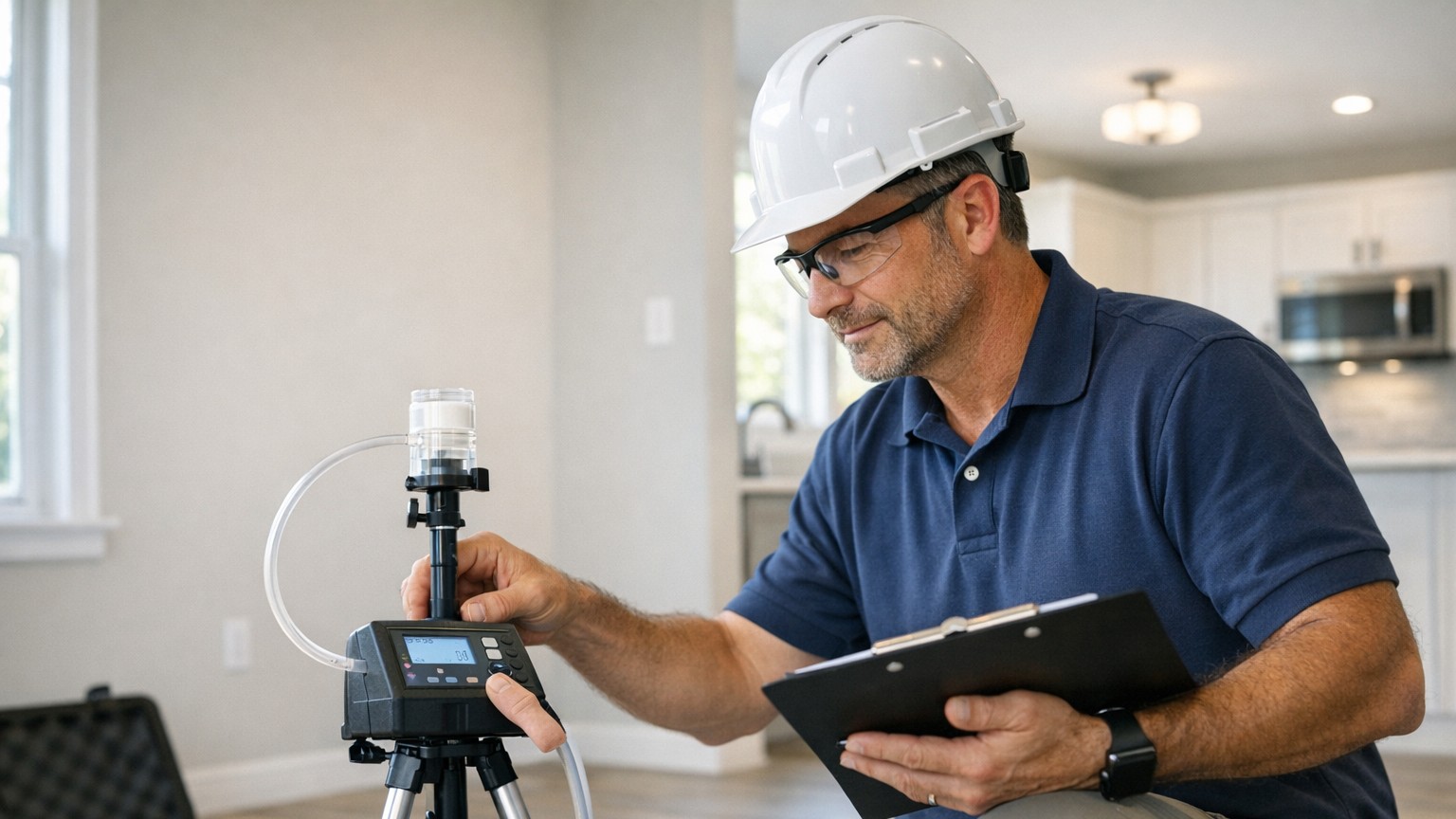 Clearance testing after mold remediation